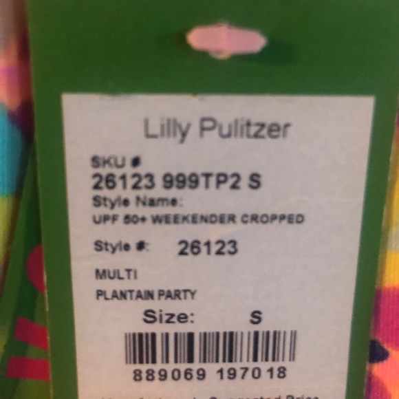 Lilly Pulitzer Luxletic weekend crop - Picture 3 of 7